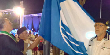 Celebrata la cerimonia della 17^ Bandiera Blu a Cirò Marina